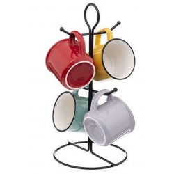 COFFRET RACK 4 MUGS S HAPPY...