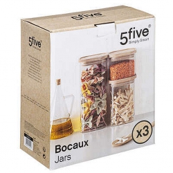 COFFRET DE 3 BOCAL VERRE ET...