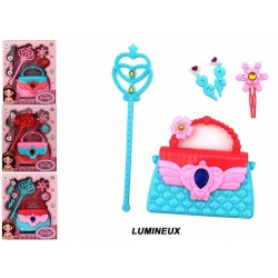 COFFRET SAC BIJOUX LUMINEUX