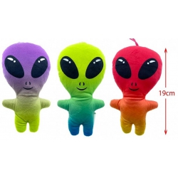 PELUCHE ALIEN IMPRIME 19 CM