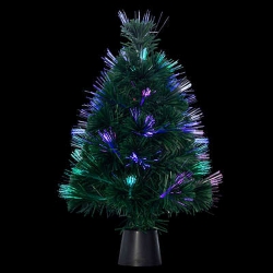 SAPIN FIBRES LUMIERES 45 CM