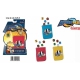 Lansay Marblegames Starter Set – 5 Assorted Collectible Marbles & Bag, For Kids Aged 4+, Random Colors