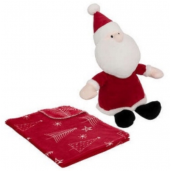 PLAID PELUCHE PERE NOEL