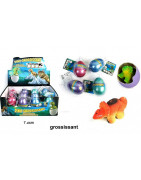 Oeufs grossissants, ressorts