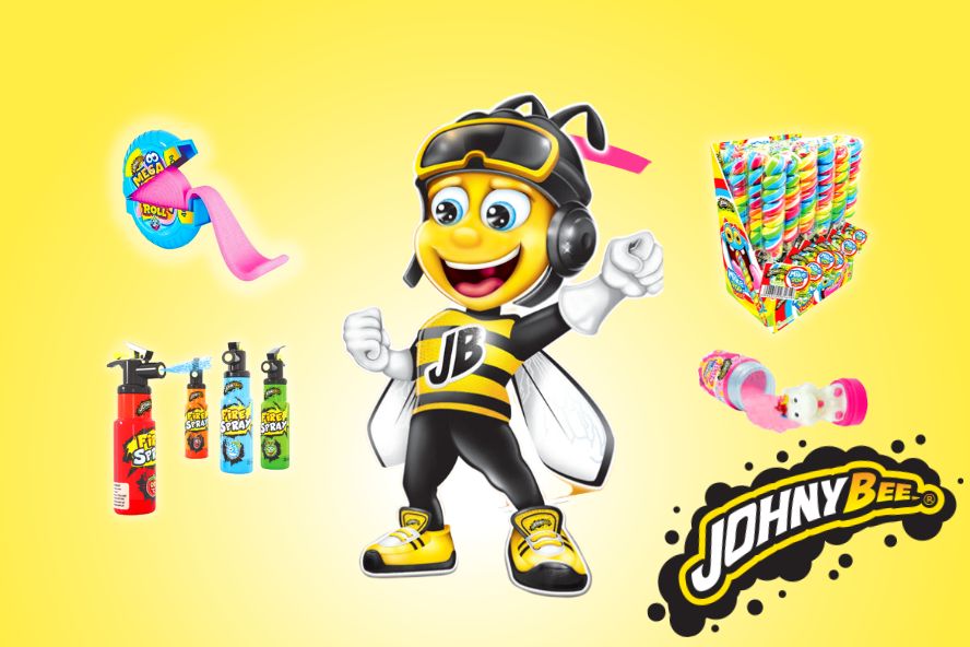 Johny Bee jouets et bonbons surprises
