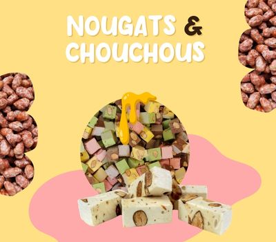Vente en gros de nougats et chouchous