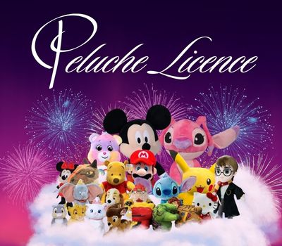 Grossiste peluche licence